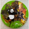 Panda Panik (Motiv Banksy)<br>Leinwand 30 cm<br>Th. Koch 09/2023 Panda Panik